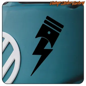 RAYO PISTON' STICKERS.