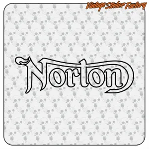AUTOCOLLANT NORTON. ACHETEZ DES AUTOCOLLANTS EN VINYLE.