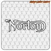 Pegatina NORTON. Comprar pegatinas.