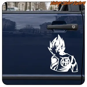 GOKU BACK' STICKERS.