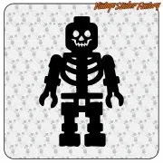 LEGO SKELETON AUFKLEBER. KAUFEN SIE VINYLAUFKLEBER.