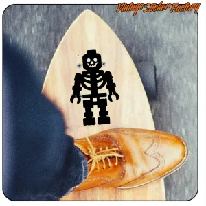 AUTOCOLLANT LEGO SKELETON. ACHETEZ DES AUTOCOLLANTS EN VINYLE.