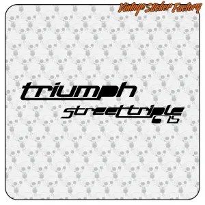 Pegatina TRIUMPH STREETTRIPLE. Comprar pegatinas.