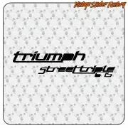 Pegatina TRIUMPH STREETTRIPLE. Comprar pegatinas.