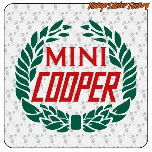 Pegatina MINI COOPER LOGO. Comprar pegatinas.