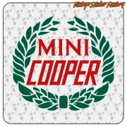 Pegatina MINI COOPER LOGO. Comprar pegatinas.