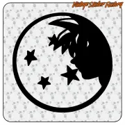 GOKU DRAGONBALL' STICKERS.