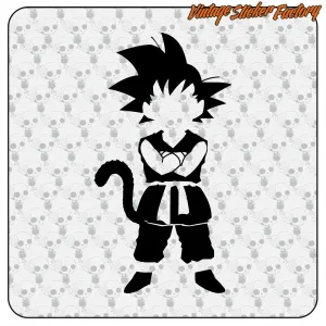 AUTOCOLLANT SON GOKU. ACHETEZ DES AUTOCOLLANTS EN VINYLE.