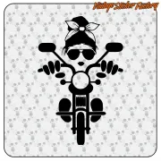 Pegatina PIN UP BIKE. Comprar pegatinas.