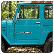 Pegatina Toyota 4WD en vinilo de corte