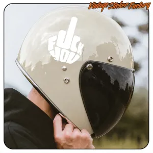 FUCK YOU AUFKLEBER. KAUFEN SIE VINYLAUFKLEBER.
