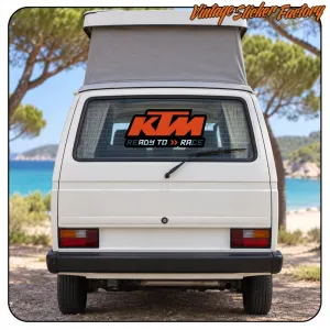 KTM Ready To Race Aufkleber kaufen | Vinyl Motorrad