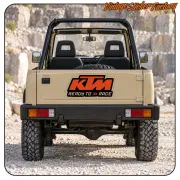 KTM Ready To Race Sticker | Vinyl decal