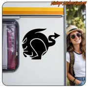 VW Devil Rabbit Aufkleber kaufen | Vinyl für Volkswagen Golf oder Rabbit
