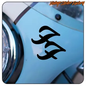FOO FIGHTERS 2 AUFKLEBER. KAUFEN SIE VINYLAUFKLEBER.
