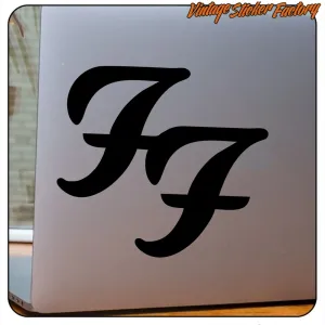 FOO FIGHTERS 2 AUFKLEBER. KAUFEN SIE VINYLAUFKLEBER.