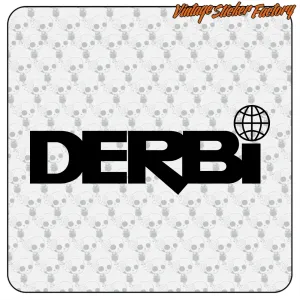 AUTOCOLLANT DERBI. ACHETEZ DES AUTOCOLLANTS EN VINYLE.