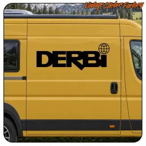 Pegatina DERBI. Comprar pegatinas.