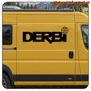 Pegatina DERBI. Comprar pegatinas.