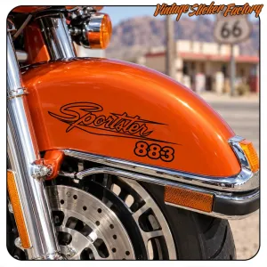 AUTOCOLLANT SPORTSTER. ACHETEZ DES AUTOCOLLANTS EN VINYLE.