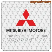 Pegatina MITSUBISHI MOTOR SPORTS. Comprar pegatinas.