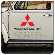 AUTOCOLLANT MITSUBISHI MOTOR SPORTS. ACHETEZ DES AUTOCOLLANTS EN VINYLE.