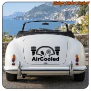 Autocollant moteur boxer VW aircooled | Vinyle Volkswagen classique