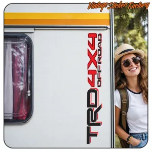 Pegatina TRD 4X4 OFF ROAD. Comprar pegatinas.