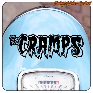 AUTOCOLLANT THE CRAMPS. ACHETEZ DES AUTOCOLLANTS EN VINYLE.