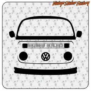 Pegatina T2 FRONT. Comprar pegatinas.
