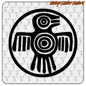 AZTEC SYMBOL' STICKERS.