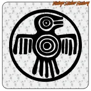 AZTEC SYMBOL' STICKERS.