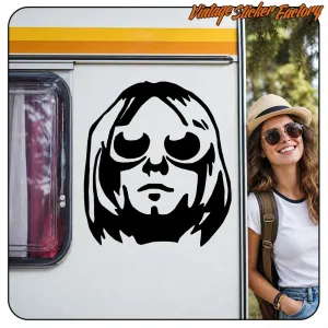 Pegatina KURT COBAIN. Comprar pegatinas.