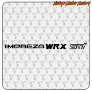 Pegatina IMPREZA WRX STI. Comprar pegatinas.