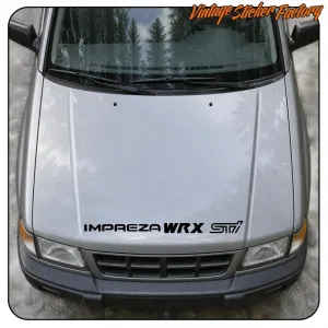 Pegatina IMPREZA WRX STI. Comprar pegatinas.