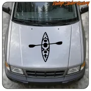 Pegatina KAYAK 8. Comprar pegatinas.