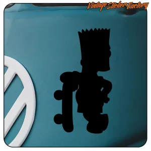 Pegatina BART SIMPSON. Comprar pegatinas.