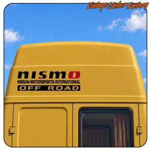 NISMO OFF ROAD AUFKLEBER. KAUFEN SIE VINYLAUFKLEBER.
