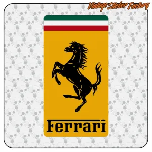 Ferrari Emblem Aufkleber kaufen | Vintage Sticker Factory