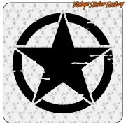 Pegatina JEEP STAR. Comprar pegatinas.