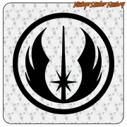 JEDI ORDER AUFKLEBER. KAUFEN SIE VINYLAUFKLEBER.