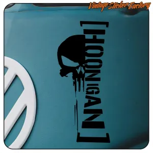 HOONIGAN PUNISHER' STICKERS.