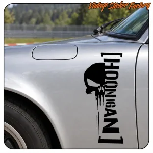 HOONIGAN PUNISHER' STICKERS.