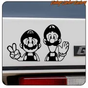 Pegatina MARIO & LUIGGI. Comprar pegatinas.