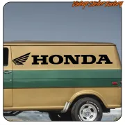 HONDA AUFKLEBER. KAUFEN SIE VINYLAUFKLEBER.