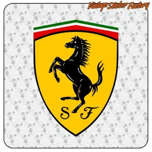AUTOCOLLANT FERRARI. ACHETEZ DES AUTOCOLLANTS EN VINYLE.