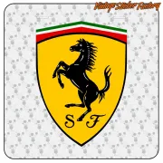 FERRARI AUFKLEBER. KAUFEN SIE VINYLAUFKLEBER.
