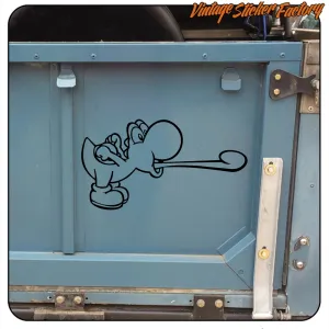 AUTOCOLLANT YOSHI. ACHETEZ DES AUTOCOLLANTS EN VINYLE.