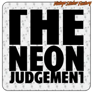 Pegatina THE NEON JUDGEMENT