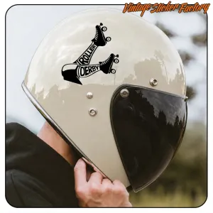 ROLLER DERBY AUFKLEBER. KAUFEN SIE VINYLAUFKLEBER.